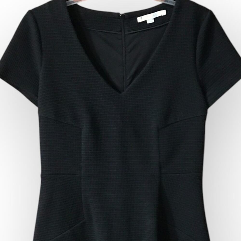 Boden Melanie Waffle Knit Black Dress - US 8L